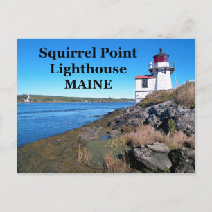 Fyrtorpunkt, Maine vycard Vykort