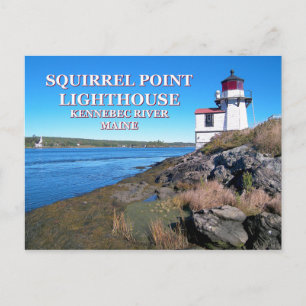 Fyrtorpunkt, Maine vycard Vykort