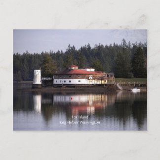 Fyrtorse, Gig Harbour Washington Vykort