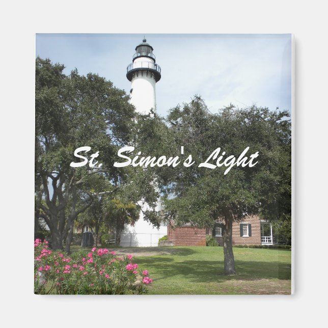 Fyrvågor, Gräsmatta och Blommar Bush Magnet (Framsidan)