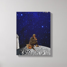 Fyrvaktaren återvände hem canvastryck