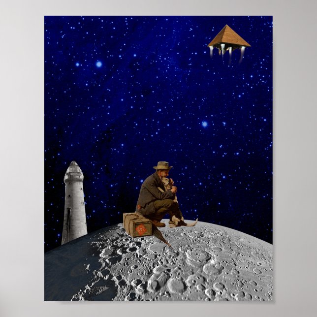 Fyrvaktaren återvände hem poster (Framsidan)