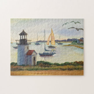 Fyrvåning vid Nantucket Puzzle Pussel