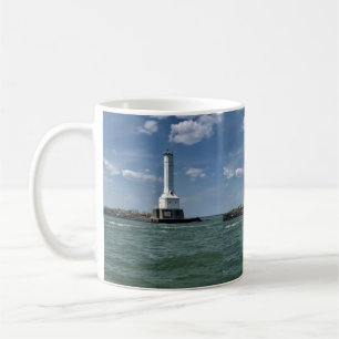 Fyrvätt på Huron, Ohio Fotography Kaffemugg