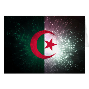 Fyrverkeri; Algeriet flagga OBS Kort