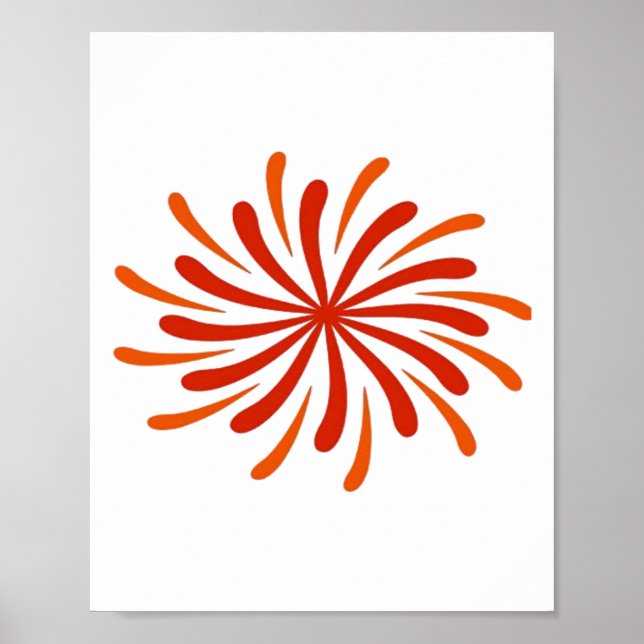 Fyrverkeri Classic Poster (Framsidan)