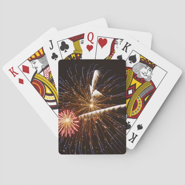 Fyrverkeri på Savannah River 2 Casinokort (Baksidan)