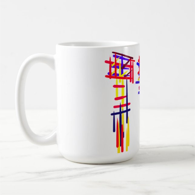 Fyrverkeri wow  kaffemugg (Vänster)
