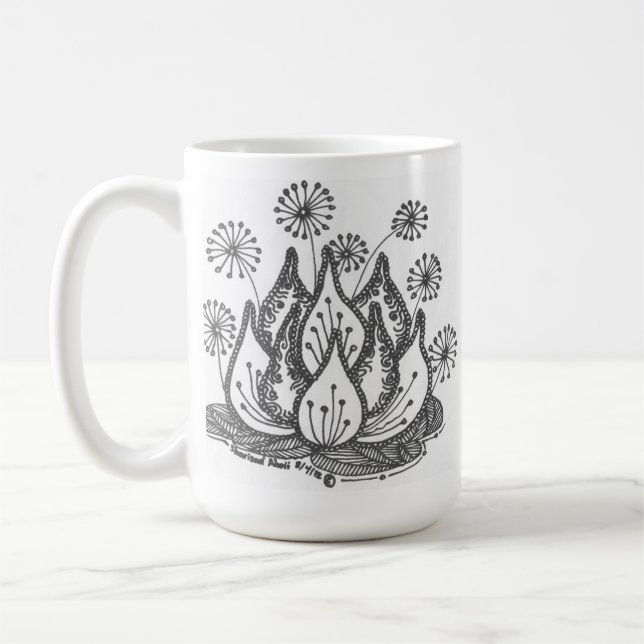 Fyrverkeridammlilja Kaffemugg (Vänster)