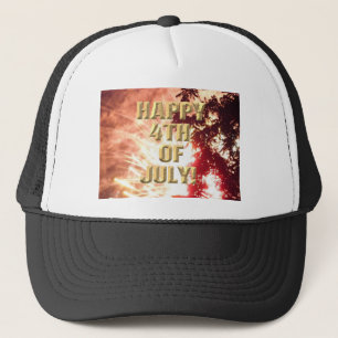 Fyrverkerier 12 4:e juli truckerhatt keps