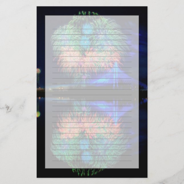 Fyrverkerier Brevpapper (Framsida)