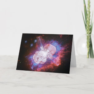 Fyrverkerier för Eta Carinae binära stjärnasystem Kort