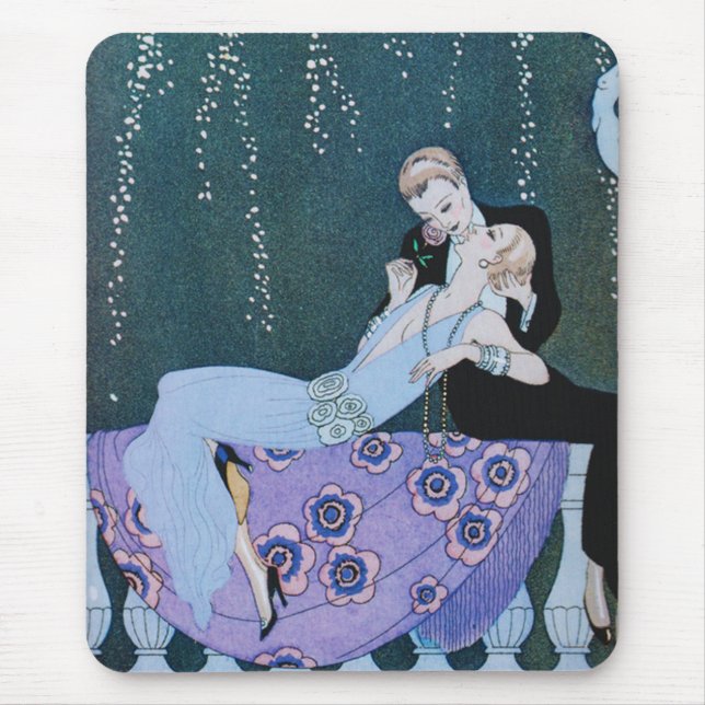 Fyrverkerier i den Paris art déco Musmatta (Framsidan)