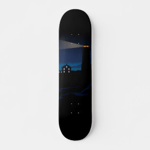 Fyrverkerier - Natt Mini Skateboard Bräda 18,5 Cm