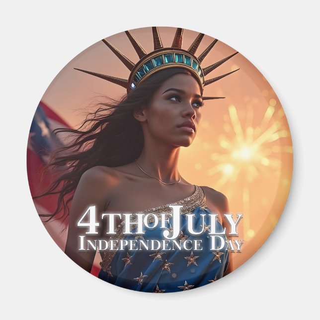 Fyrverkerier och frihet - fantastisk design från 4 magnet (Framsidan)