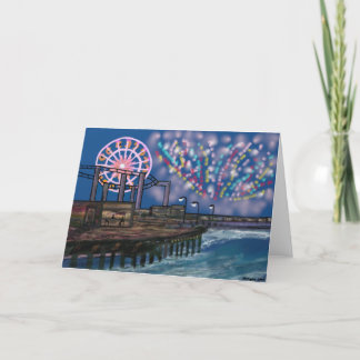 Fyrverkerier på skeppskorten kort