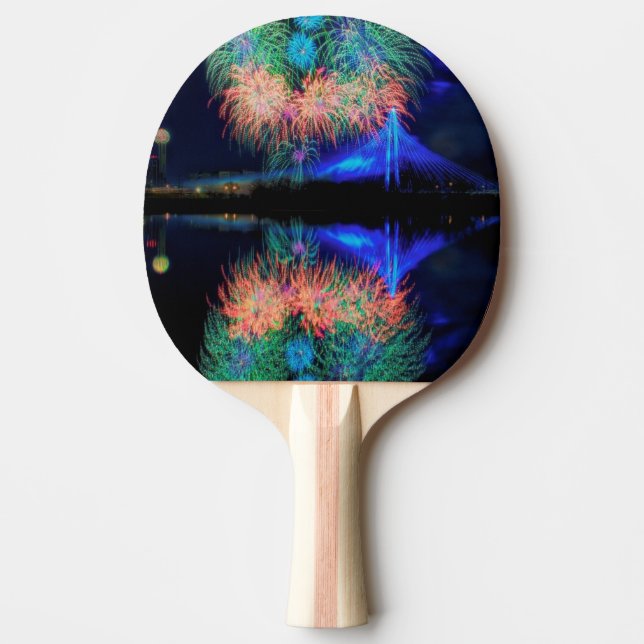 Fyrverkerier Pingisracket (Framsidan)