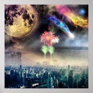 Fyrverkerier Poster