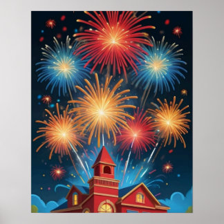 Fyrverkerier Poster