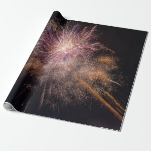 Fyrverkerier som slår in papper presentpapper