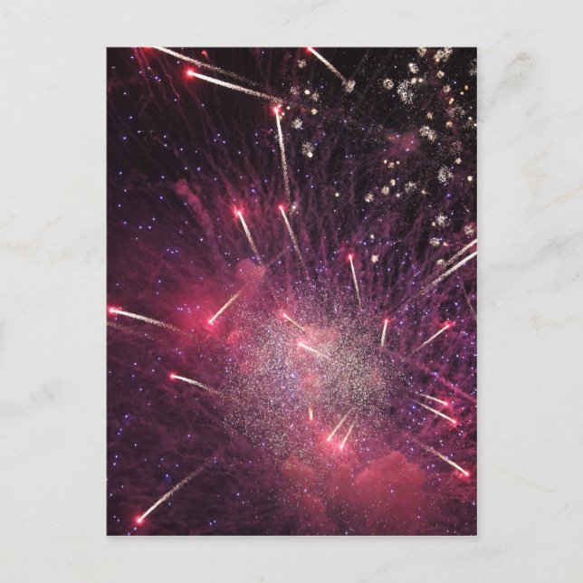 Fyrverkerier! Vykort (Framsida)