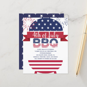 Fyrverkerierna i Bq stars och stripes 4:e juli