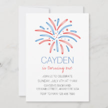 Fyrverkeriet 4 juli födelsedag