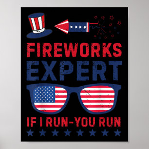 Fyrverkeriexpert - Jag springer, du springer, roli Poster