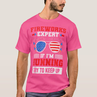 Fyrverkeriexpert Om Jag Springar Följ Med Så Gärna T Shirt