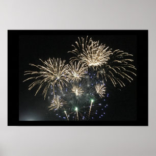 Fyrverkerifoto Poster