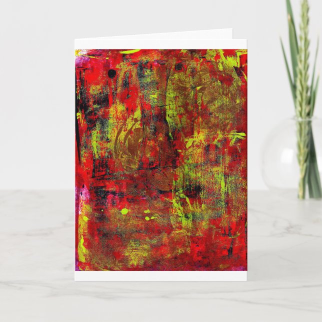 Fyrverkerigrafitti Kort (Framsida)