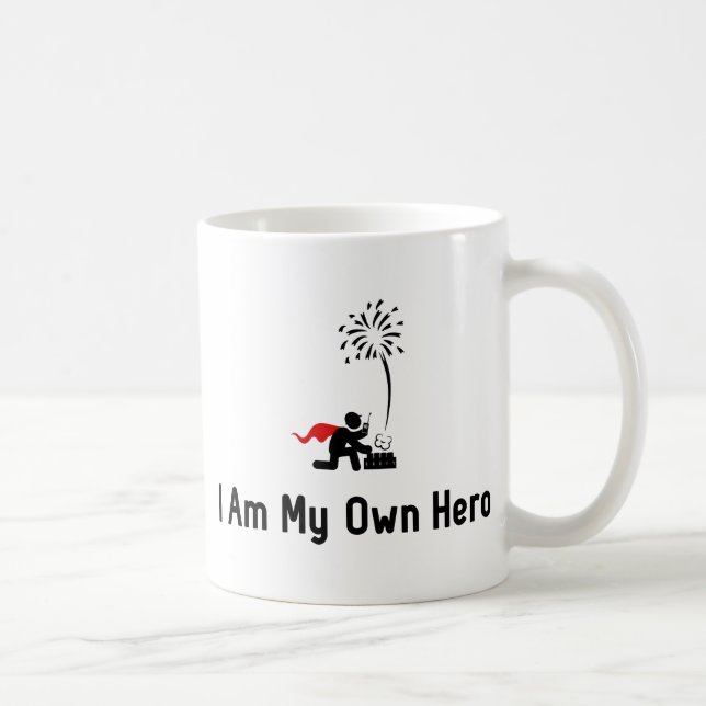 Fyrverkerihjälte Kaffemugg (Höger)
