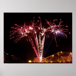fyrverkeripjäser poster