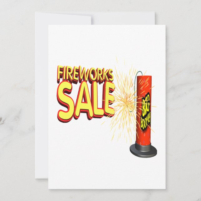 FyrverkeriSale Inbjudningar (Framsida)