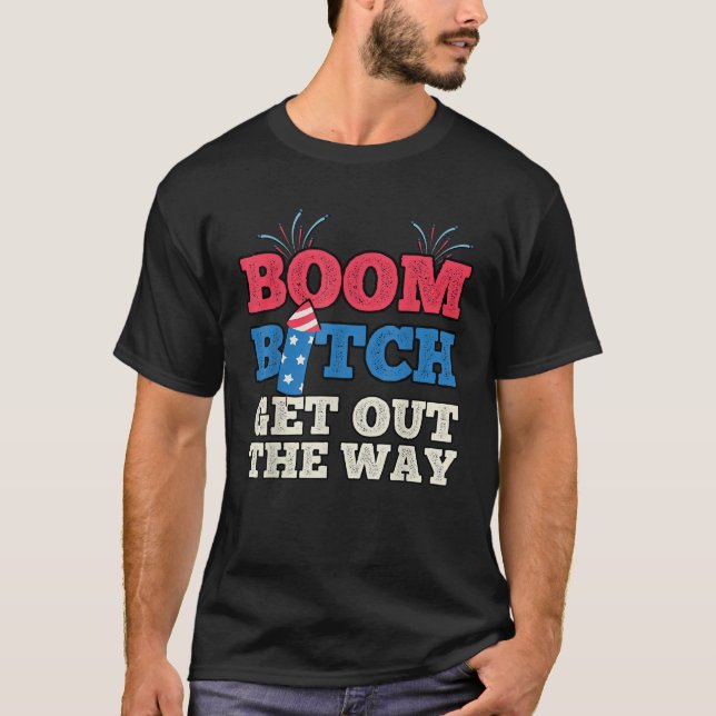 Fyrverkets brandsläckningssystemdirektör Funny Boo T Shirt (Framsida)
