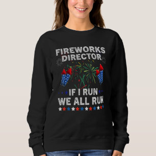 Fyrverkets direktör om jag Springa alla Springa 4  T Shirt
