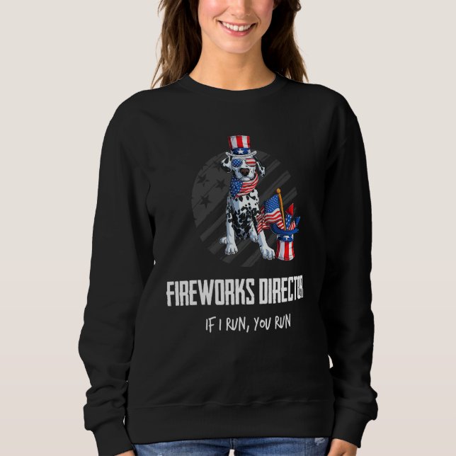 Fyrverkets direktör om jag Springa dig Springa 4 j T Shirt (Framsida)