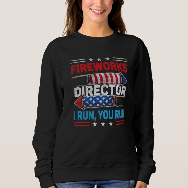 Fyrverkets direktör om jag Springa dig Springa 4 j T Shirt (Framsida)
