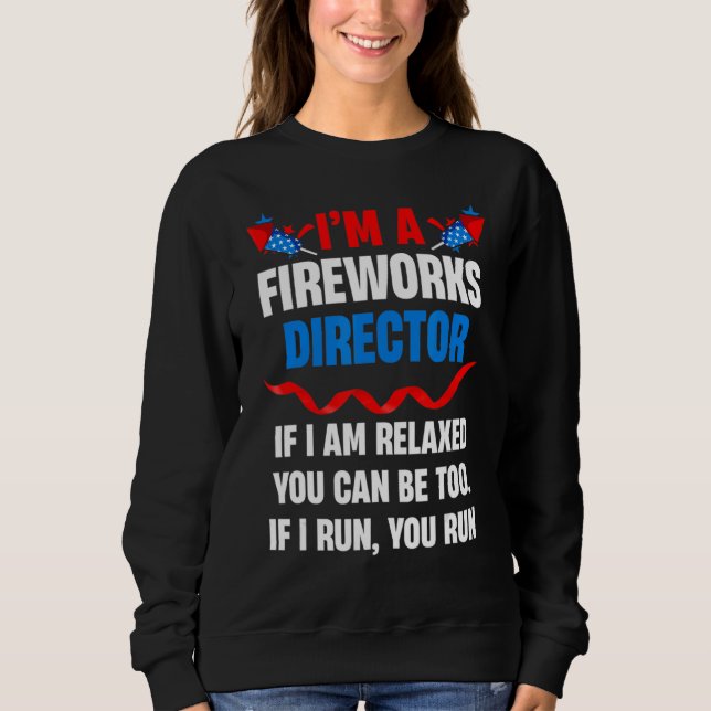 Fyrverkets direktör om jag Springa dig Springa 4 j T Shirt (Framsida)