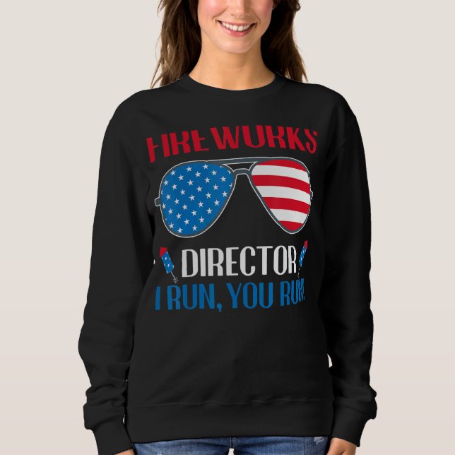Fyrverkets direktör om jag Springa dig Springa 4 j T Shirt (Framsida)