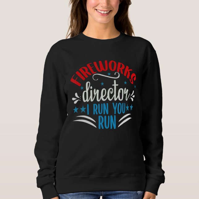 Fyrverkets direktör om jag Springa dig Springa 4 j T Shirt (Framsida)