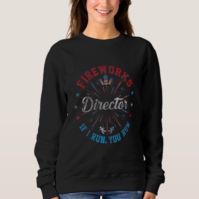 Fyrverkets direktör om jag Springa dig Springa 4 j T Shirt (Framsida)