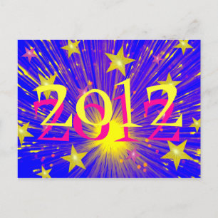 Fyrverkets vykort "2012"