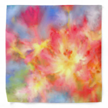 Fyrverksblommor Tium Dye Titta Bandana