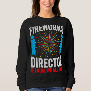 Fyrverkschef om jag Springa alla Springa 4 juli T Shirt