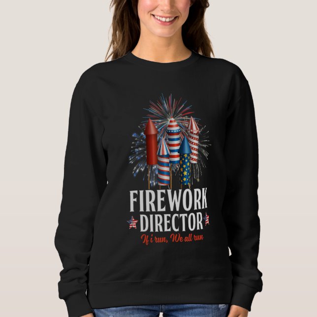 Fyrverkschef tekniker i Springa du Springa 4:e av T Shirt (Framsida)