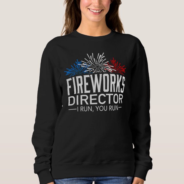 Fyrverkschef tekniker i Springa du Springa 4:e av T Shirt (Framsida)