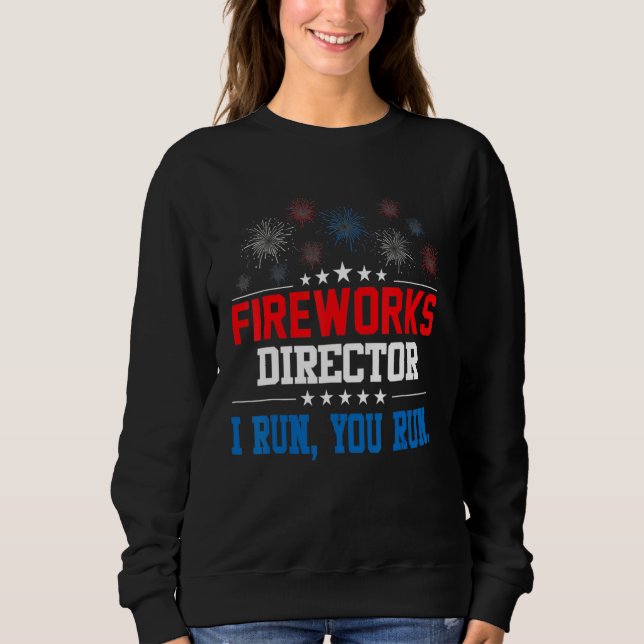 Fyrverkschef tekniker i Springa du Springa 4:e av T Shirt (Framsida)