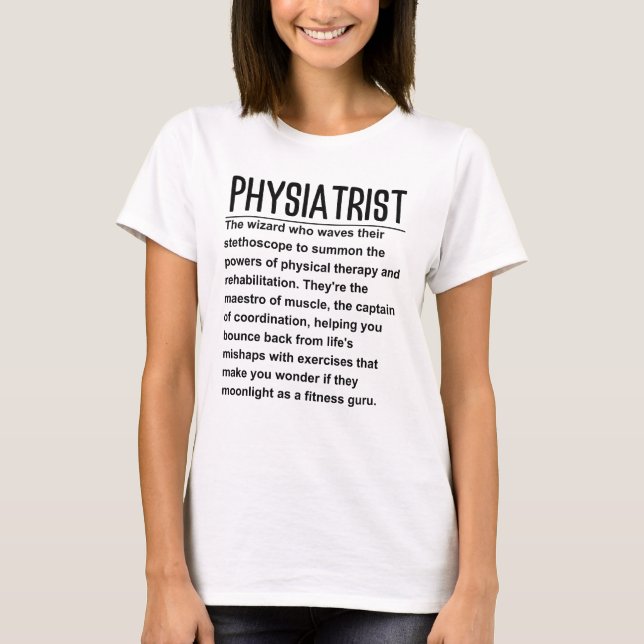 fysialist t shirt (Framsida)