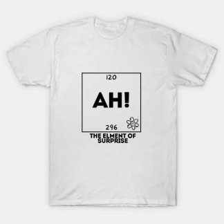 fysik Ah! Inslag i överraskande T-Shirt